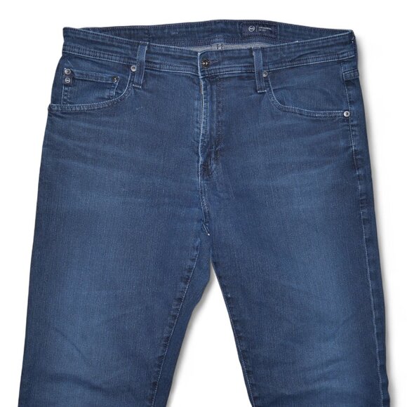 Adriano Goldschmied Men's Size 36x34 Tellis Cloud Soft Slim Fit Jeans Dark Wash - Picture 6 of 13